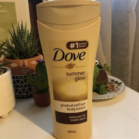 dove tanning moisturiser review